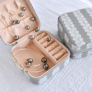 Pikake Jewelry Case - Yay Hawaii