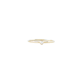 Clear CZ Stacking Ring - April Diamond Birthstone - Yay Hawaii