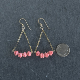 Chandelier Lokelani Earrings - Yay Hawaii