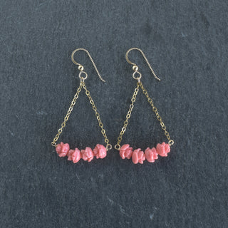 Chandelier Lokelani Earrings - Yay Hawaii