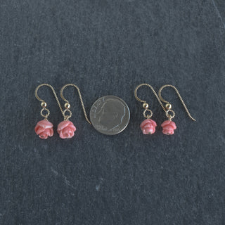 Single Drop Lokelani Earrings - Two Sizes - Yay Hawaii