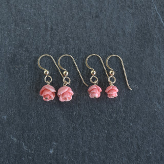 Single Drop Lokelani Earrings - Two Sizes - Yay Hawaii