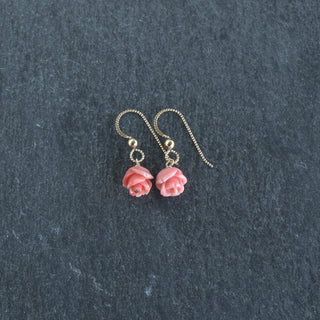 Single Drop Lokelani Earrings - Two Sizes - Yay Hawaii