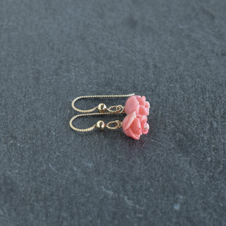 Single Drop Lokelani Earrings - Two Sizes - Yay Hawaii