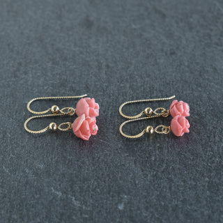 Single Drop Lokelani Earrings - Two Sizes - Yay Hawaii