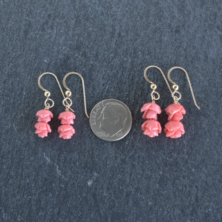 Double Cluster Lokelani Earrings - Yay Hawaii