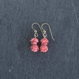 Double Cluster Lokelani Earrings - Yay Hawaii