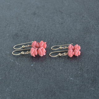 Double Cluster Lokelani Earrings - Yay Hawaii