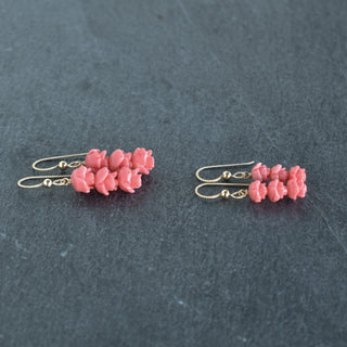 Triple Cluster Lokelani Earrings - Yay Hawaii