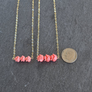 Three Lokelani Horizontal Bar Necklace - Two Sizes - Yay Hawaii
