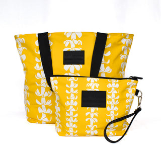 Yellow Puakenikeni Lei Tyvek - Yay Hawaii