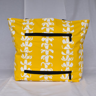 Yellow Puakenikeni Lei Tyvek - Yay Hawaii