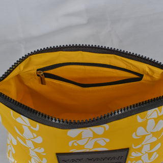 Yellow Puakenikeni Lei Tyvek - Yay Hawaii