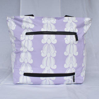 Lavender Pua Kalaunu Lei Tyvek - Yay Hawaii