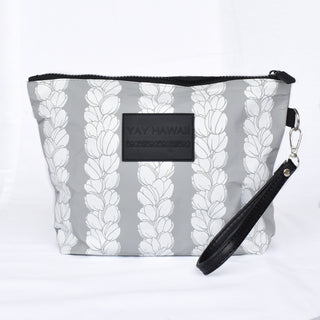 Grey Double Pikake Lei Tyvek - Yay Hawaii