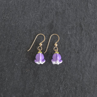 Realistic Pua Kalaunu single earrings by Yay Hawaii featuring detailed floral jewelry with a natural finish.