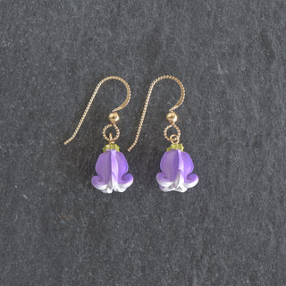 Realistic Pua Kalaunu single earrings by Yay Hawaii featuring tropical floral design and gold-tone finish.