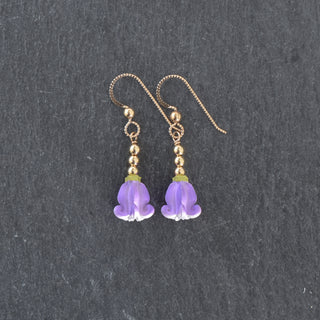 Realistic Pua Kalaunu with 3mm Accent Bead Stick Earrings - Yay Hawaii