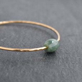 13mm Barrel Burmese Jade Bangle - Yay Hawaii