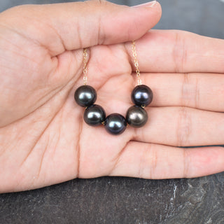 Five Floating Pearl Necklace - Yay Hawaii
