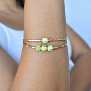 Pakalana Bangle - Single or Triple Flower - Yay Hawaii