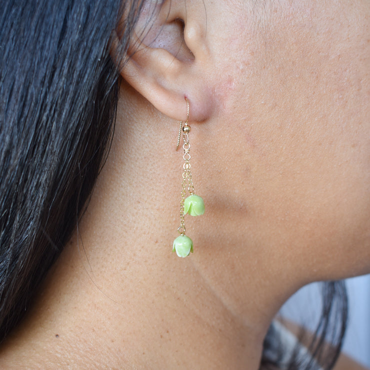 Double Dangle Pakalana Earrings - Yay Hawaii