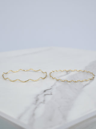 Wave Stacking Bangle