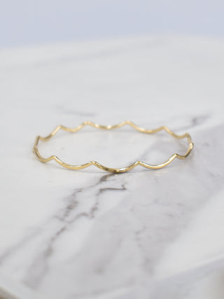 Wave Stacking Bangle