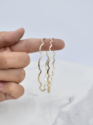 Wave Stacking Bangle