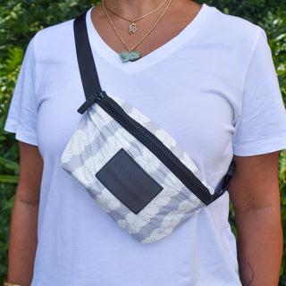 Double Pikake Lei Tyvek Fanny Pack - Yay Hawaii