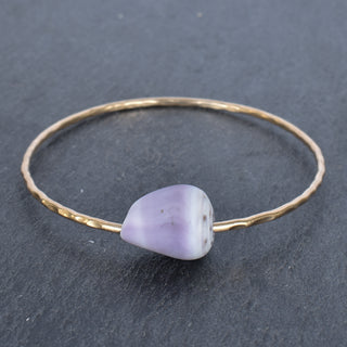 Purple Cone Shell Bangle - Yay Hawaii