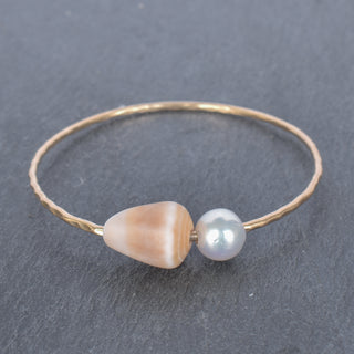 Tan Cone Shell Bangle (Copy) - Yay Hawaii