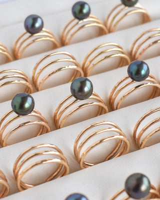 'Ekolu Three Band Ring