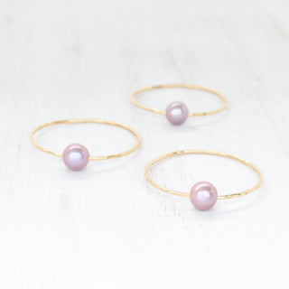 (Keiki) Purple Edison Pearl Bangle - Yay Hawaii