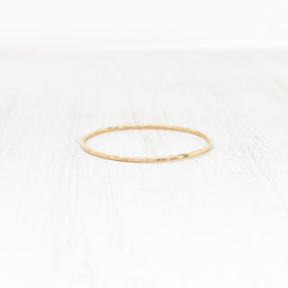 (Keiki) Plain Hammered Bangle - Yay Hawaii