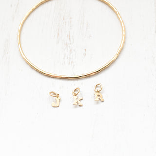 (ADD on - charm only) Letter Initial - Yay Hawaii