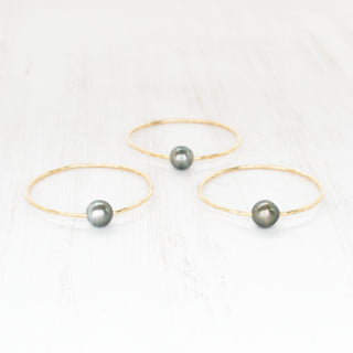 (Keiki) Baroque Tahitian Pearl Bangle - Yay Hawaii