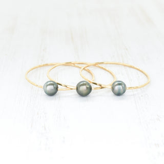 (Keiki) Baroque Tahitian Pearl Bangle - Yay Hawaii