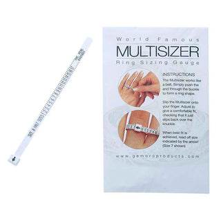 Yay Hawaii ring sizer tool showing adjustable sizing rings for measuring finger sizes accurately.
