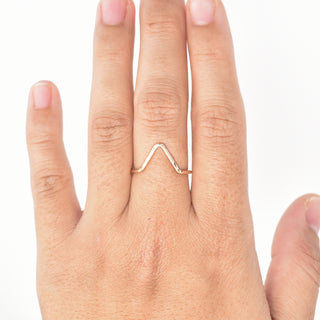 Tall Mauna Ring by Yay Hawaii featuring a sleek, modern design with bold geometric shapes and a polished finish.