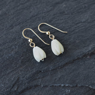 Single Dangle Pikake Earrings - Yay Hawaii
