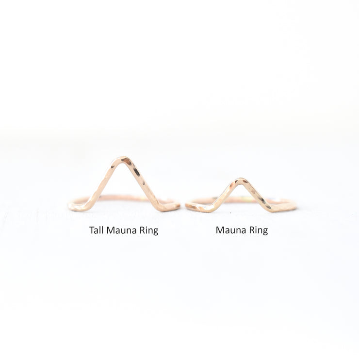 Tall Mauna Ring - Yay Hawaii