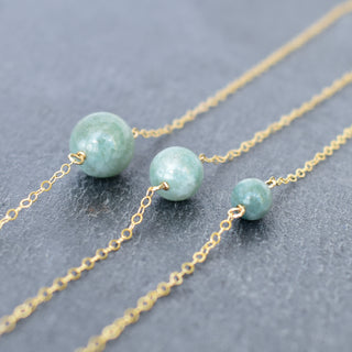 Single Station Jade Necklace - Yay Hawaii