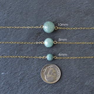 Single Station Jade Necklace - Yay Hawaii