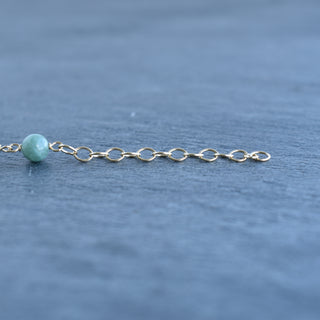 Linked Jade and Pikake Bracelet with Extender - Yay Hawaii