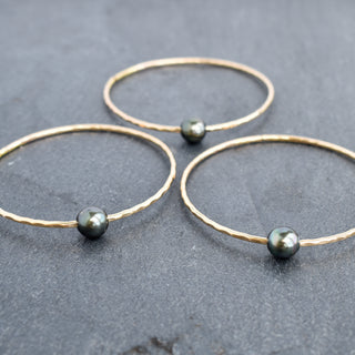 Single Tahitian Pearl Bangle - Yay Hawaii