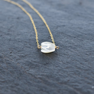 Medium Pikake Station Necklace by Yay Hawaii featuring a delicate floral design on a chain.