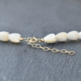 Mother of Pearl Pikake Strand Necklace - Yay Hawaii