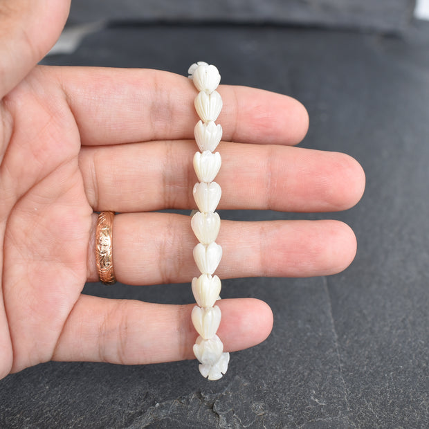 Pikake Stretchy Bracelet - Adult or Child Sizes - Yay Hawaii