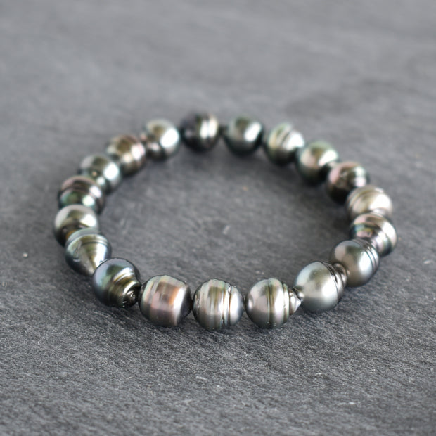 Circlé Tahitian Pearl Stretch Bracelet - Yay Hawaii
